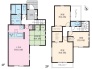 3号棟 4LDK＋WIC、敷地面積120.38平米、建物面積98.53平米