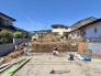 青々としたお空がとても気持ち良いですね明るい住宅は自然と気持ちまで明るくなってきそうです。