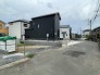 3号棟 リビング上部は、天井を屋根形状に合わせて高くすることで開放感アップ◎