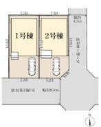 南側道路なので日当たりと通風は良好です。