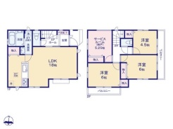 4LDK、土地面積89.17平米、建物面積91.08平米