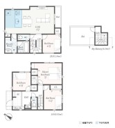 家族みんながのびのび過ごせる、ゆとりの4LDKプラン。17帖の広々LDKに加えて、各部屋に収納をしっかり完備。さらに開放感あふれるスカイバルコニー付きで、おうち時間がもっと楽しくなる住まいです。