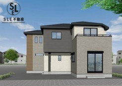 2号棟の完成予定図。完成予定は1月予定。待ち遠しいですね。