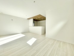 1号棟 LDK16.5帖は開放感ある広々としたリビングです。