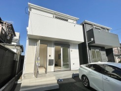 1号棟 ◆耐震 + 制振の家 QUIE(クワイエ)【地震の揺れを吸収する家】
「制振装置により、地震の揺れを抑え、耐震性能を維持!」