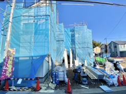 1号棟 現地と併せて是非近隣完成物件もご見学下さいませ。きっと気に入っていただける素敵な住宅です。