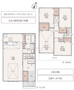 ファミリータイプの4LDK